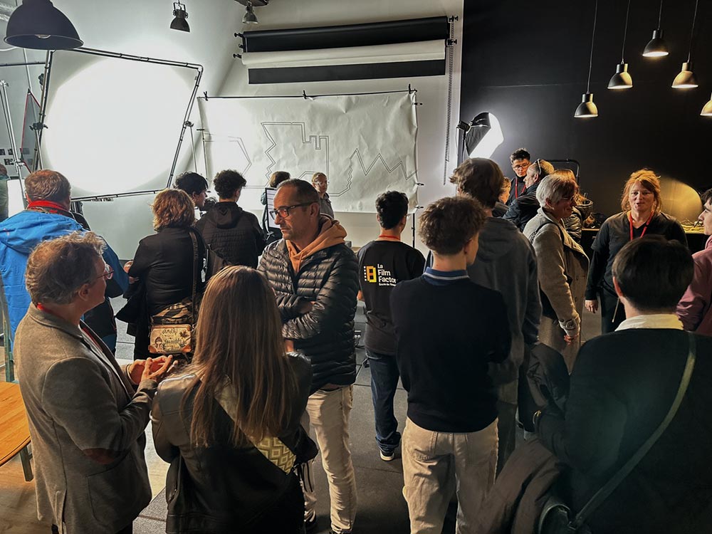 Ouverture des portes du studio