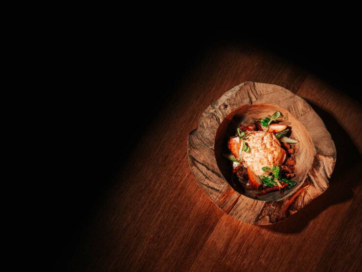Photographie culinaire en studio